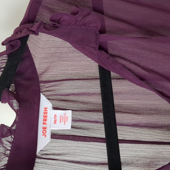 Joe Fresh Silk Blouse - Picture 2 of 3